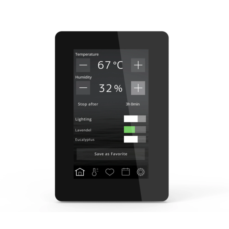 Bedienfeld für elektrische Saunaöfen – TYLO Elite Cloud