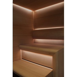CARIITTI Sauna Linear Glass - Lichtleiter-Armatur 