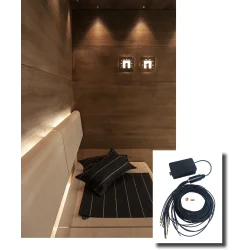 CARIITTI Saunabeleuchtungsset VPL10 - E161 