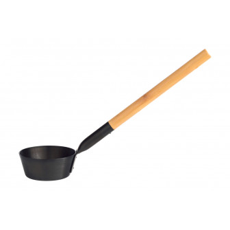 RENTO Aluminium Schöpfkelle, schwarz