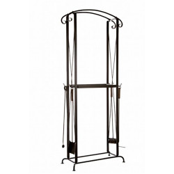 Brennholzhalter mit Werkzeug  Brennholzhalter mit Werkzeug