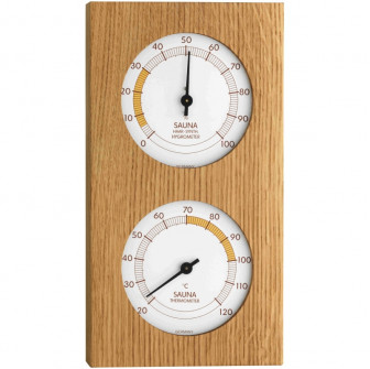 Thermometer - Hygrometer, Eiche