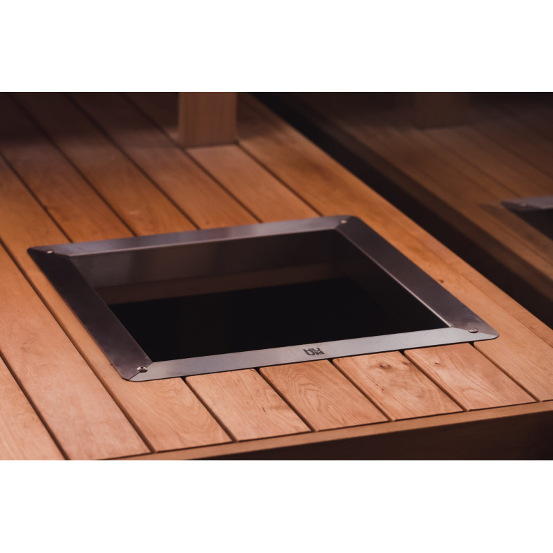 HUUM Einbettungsflansch für CLIFF / STEEL Saunaöfen