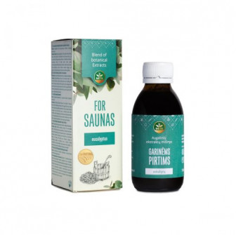 Pflanzenextraktmischung für Saunen mit ätherischem Eukalyptusöl, 150 ml