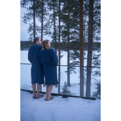 Bademantel - RENTO KENNO, blau 