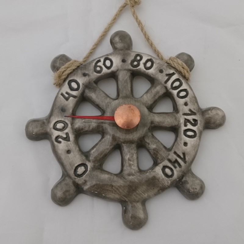 Keramik Saunathermometer - Rad