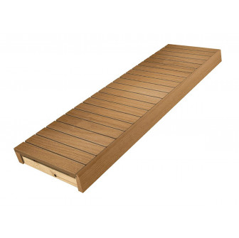 Saunaliege, Thermo-Espe, 400x1600-2400 mm