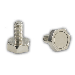 Türmagnet mit Gewindebolzen  Türmagnet mit Gewindebolzen