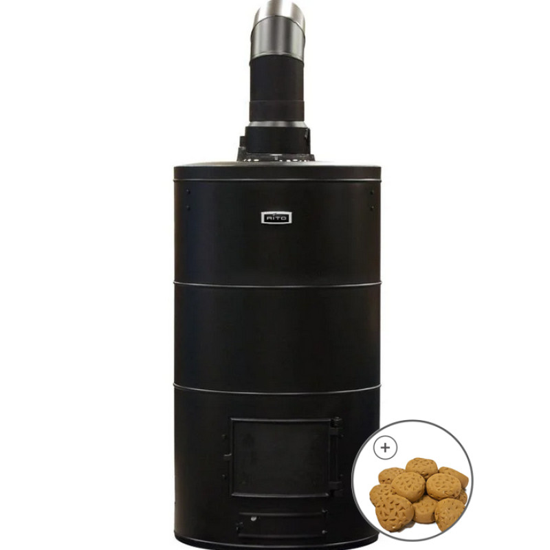 Holzbefeuerter Saunaofen - AITO AK-68, mit Keramiksteinen