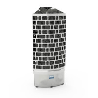 Elektrischer Saunaofen – SAWOTEC Ari Corner 7,5 kW, ohne Steuereinheit