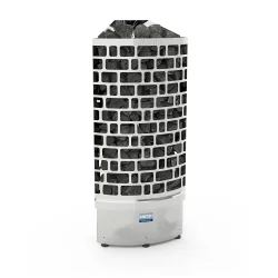 Elektrischer Saunaofen – SAWOTEC Ari Corner 9 kW, ohne Steuerung 