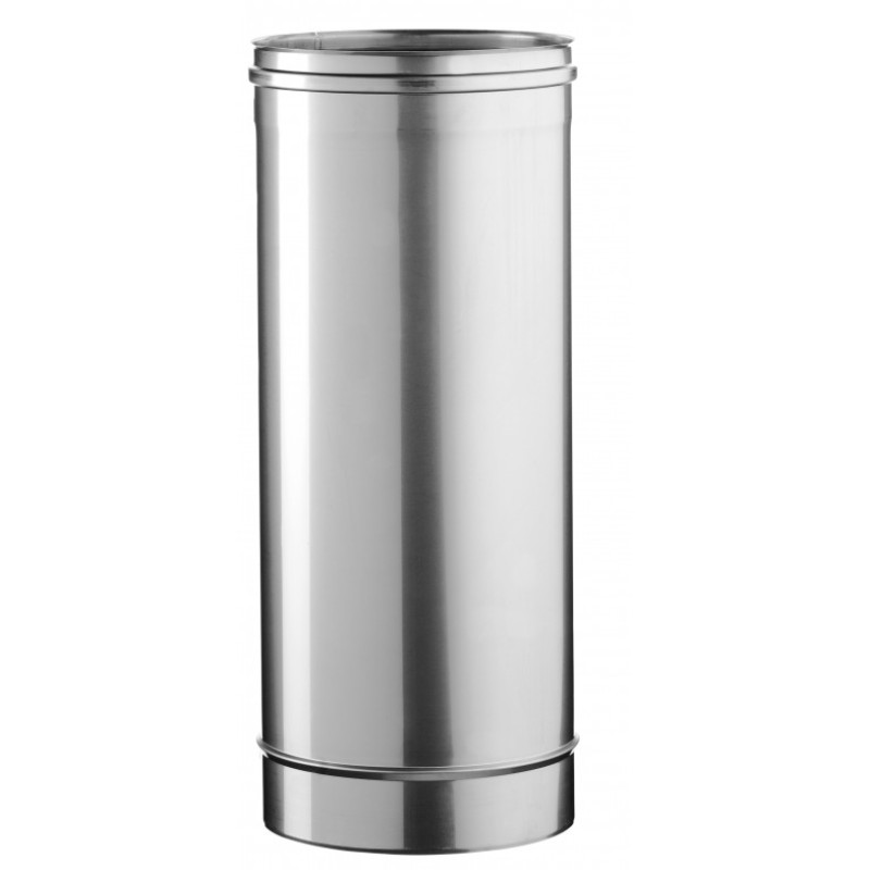 Edelstahleinlage 0,5 m, 0,5 mm