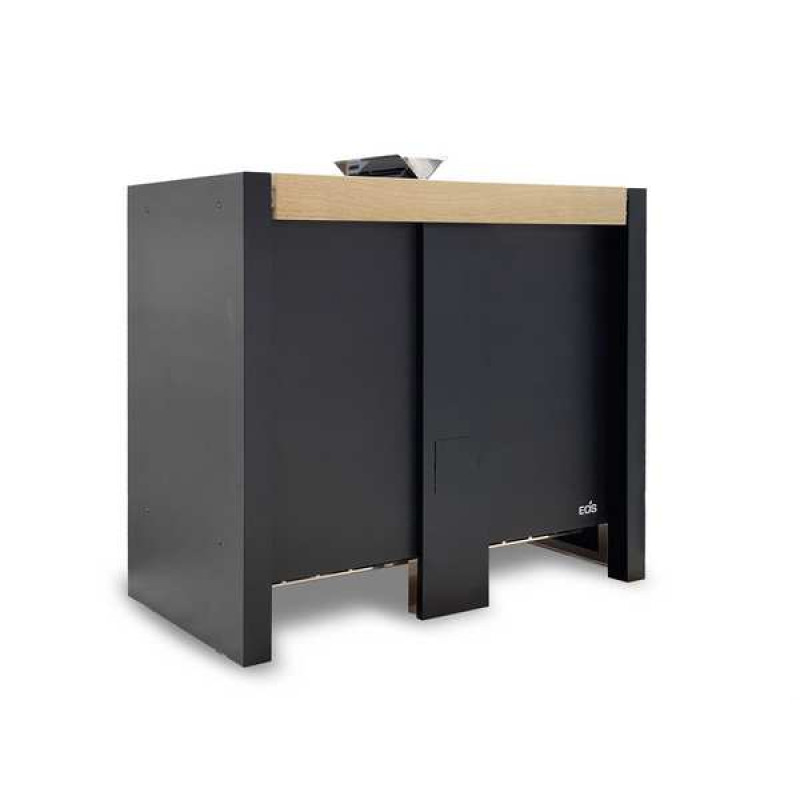 Elektrischer Saunaofen - EOS Herkules XL S120 HD 18kw, schwarz