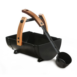 HARVIA Legend Eimer- und Schöpfkelle-Set MORE STEAM, PREMIUM 8 L
