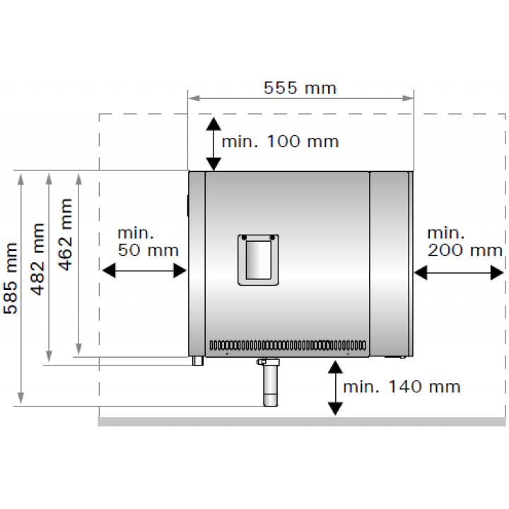 Dampfgenerator – HARVIA Helix HGP – WiFi 21,6 kW