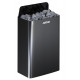 Elektrischer Saunaofen - HARVIA The Wall Black Steel SW90E 9 kW