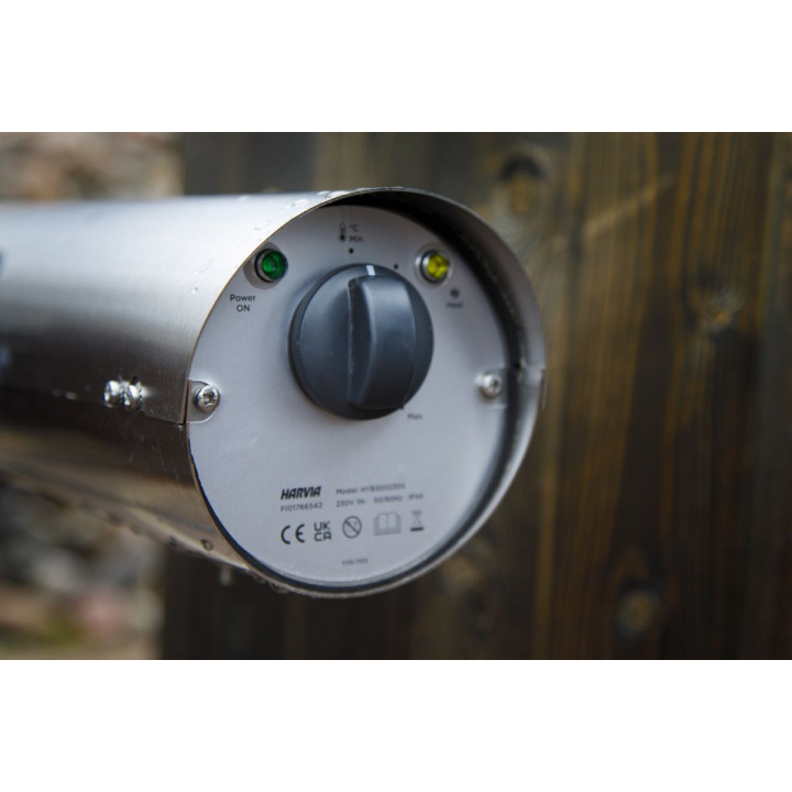 HARVIA Zusatzheizung für Whirlpools, 3 kW, 230 V, Edelstahl