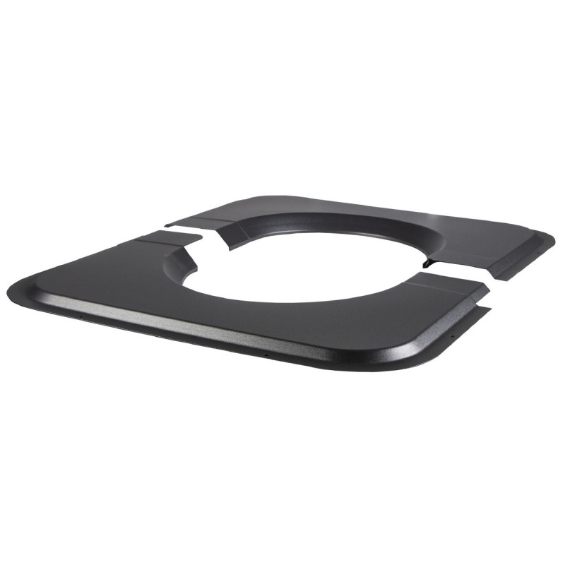 Ersatzteil - HARVIA Durchführungsflansch, schwarz