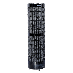 Elektrischer Saunaofen - HARVIA Cilindro Pro Black Steel PC100E/135E 10-13,2 kW 