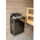 Elektrischer Saunaofen - HARVIA The Wall Black Steel SW90 9 kW