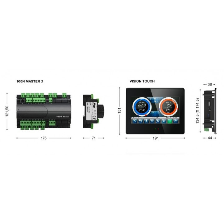 Steuergerät PEGO VISION TOUCH THR