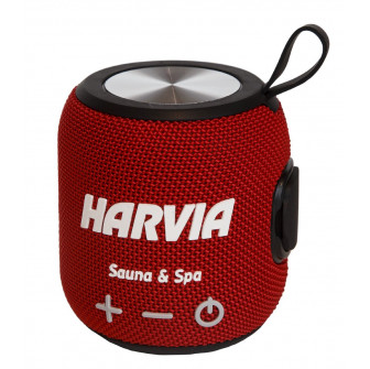 Wasserfester Saunalautsprecher HARVIA, rot
