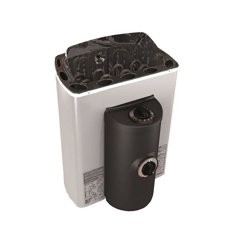 Elektrischer Saunaofen – SAWOTEC Mini X Corner 3,6 kW, mit Steuerung