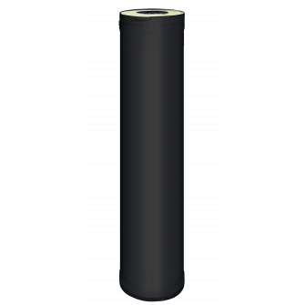 HARVIA Stahlkaminrohr 1,5 m, schwarz