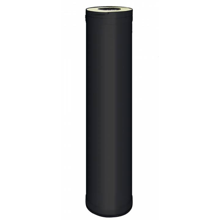 HARVIA Stahlkaminrohr 1,5 m, schwarz