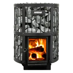 Holzbeheizter Saunaofen – HARVIA Legend 240 GreenFlame 