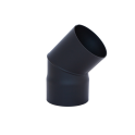 HARVIA Winkelstück 45°, schwarz - 0