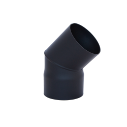HARVIA Winkelstück 45°, schwarz 
