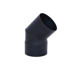 HARVIA Winkelstück 45°, schwarz 