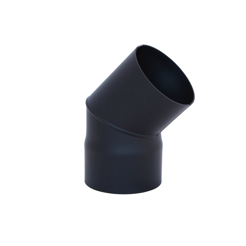 HARVIA Winkelstück 45°, schwarz