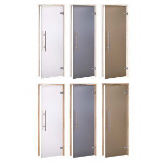 AD PREMIUM LIGHT Glas-Saunatüren, Mattglas