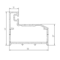 AD-Glastüren für Dampfsauna, Bronzeglas - 3