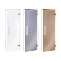 AD Glassaunatür, weißer Rahmen 