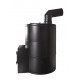 Holzbefeuerter Saunaofen - AITO AK-110 mit Keramiksteinen