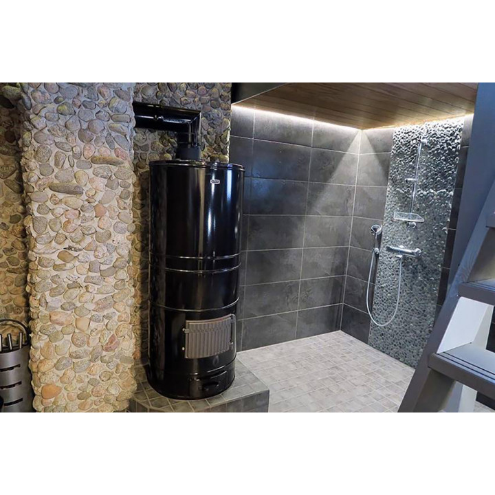 Holzbefeuerter Saunaofen - AITO AK-78, mit traditionellen Steinen