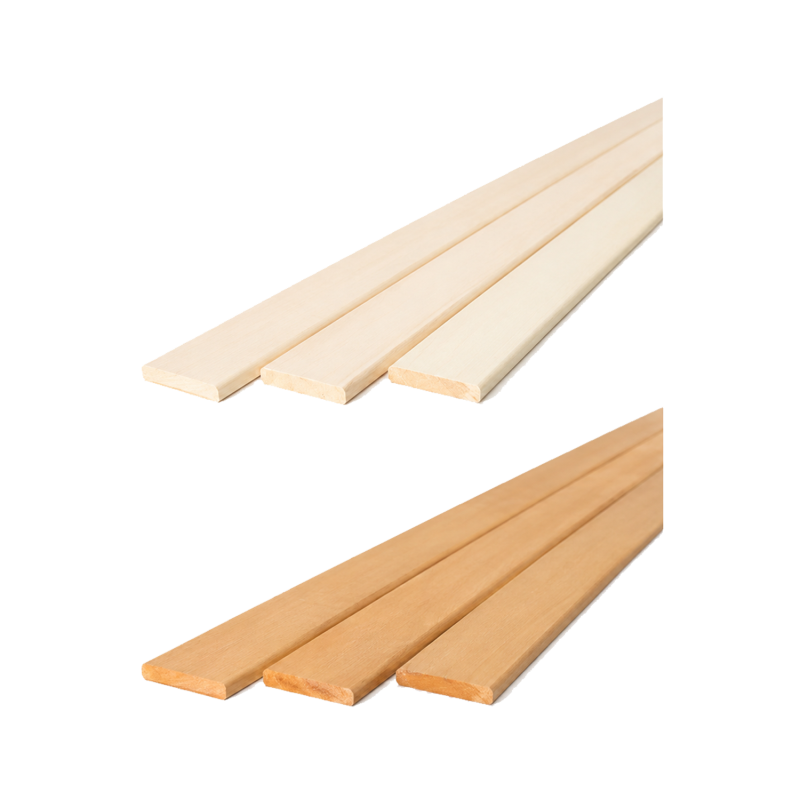 Sauna-Abdeckungsleiste, 15 x 90 mm