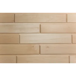 Saunaauskleidung aus Lindenholz, Klasse A