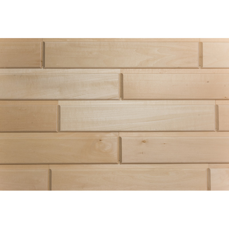 Saunaauskleidung aus Lindenholz, Klasse A Saunaauskleidung aus Lindenholz, Klasse A