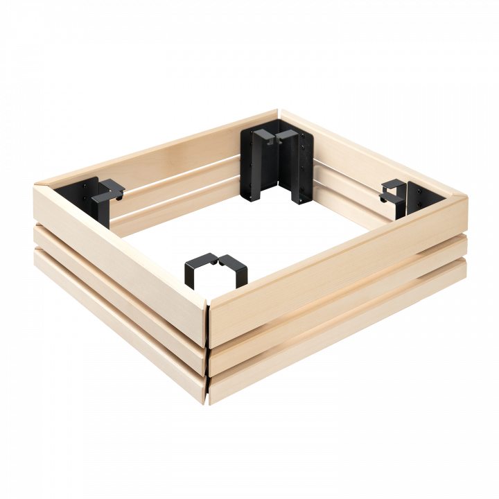 Sicherheitsgeländer - für Harvia Virta 7 - 9 kW Heizgeräte, Lindenholz