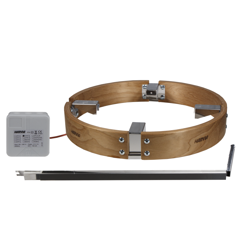 Sicherheitsgeländer HPC3L - für HARVIA Cilindro Heizgeräte LED, mit Beleuchtung