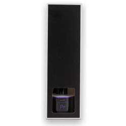 Aromatischer Duft mit Stäbchen, Pflaumen- und Rhabarberduft 100 ml 