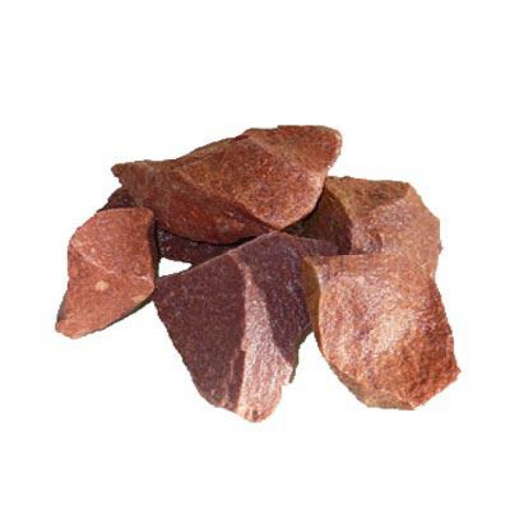 Saunasteine - Himbeerquarzit, 20 kg
