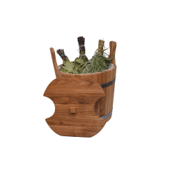 Eichen-Kübel für Birkenzweige, 12l 