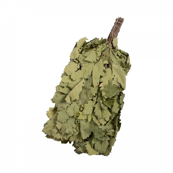 Saunabesen aus Eichenholz