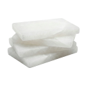 Weißer Himalaya-Salzziegel 200 × 100 × 25 mm - 0