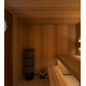 Kabelloser Sauna-Luftmischer LUX, schwarz